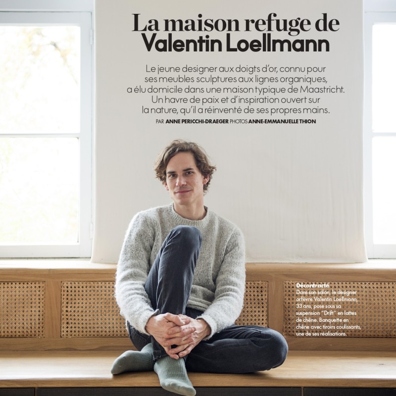 ELLE DECORATION - La maison refuge de Valentin Loellmann